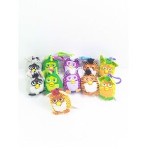 LOT of 10 Vintage McDonald's Furby Toys – 1998 Happy Meal Toys